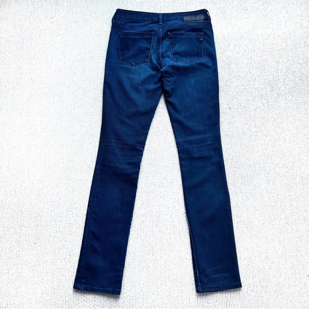 Serfontaine low rise skinny jean dark wash cigarette leg stretch Euphoria sz 25